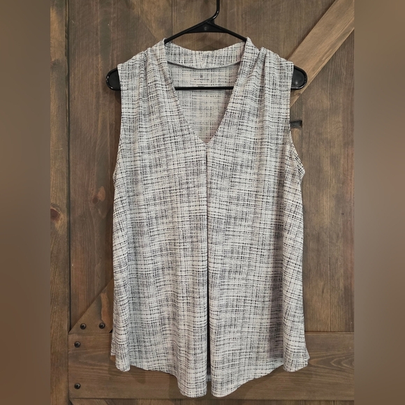 Worthington Sleeveless Blouse Size Large - Picture 1 of 4